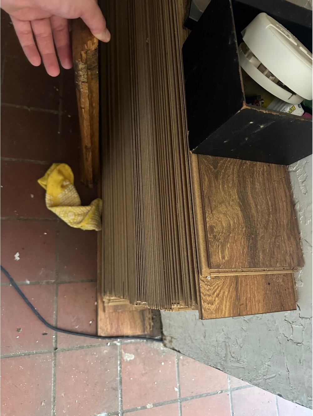 Laminate Flooring Planks - Used, Partial Bundle